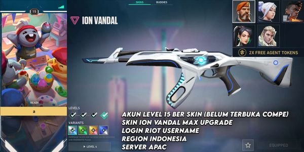 Akun Valorant Skin ION Vandal