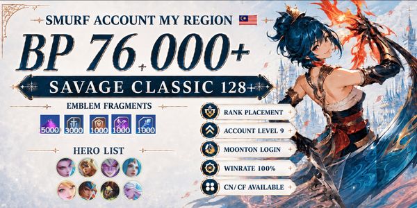 Smurf Account Region MY