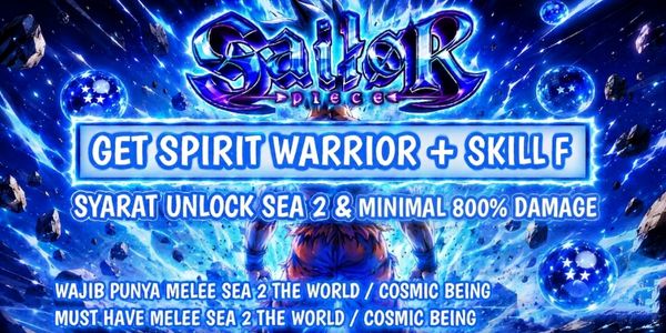 Joki Get Goku / Spirit Warrior + Skill F II Cheap II Sailor Piece II