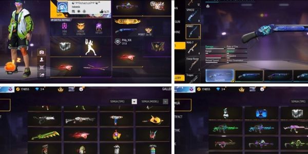 AKUN FF MURAH SPEK GG SG MAMBA (BACA DESKRIPSI)