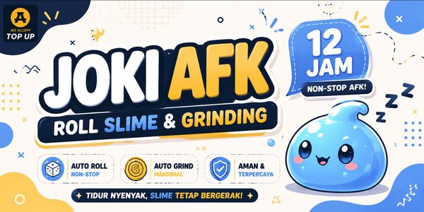 JOKI AFK SLIME RNG 12 HOURS | AUTO ROLL & GRINDING NONSTOP