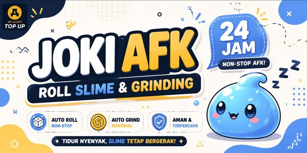 JOKI AFK SLIME RNG 24 HOURS | AUTO ROLL & GRINDING NONSTOP