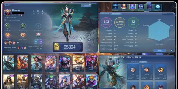 WR 90%+ SMURF account 2 CC + 2 LUCKYBOX LING + KUFRA BP 90 K