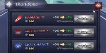 Joki Crystal Defense Coin (Max All Stats)