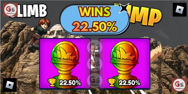 Souvenir WINS 22.50% - Climb and Jump Tower