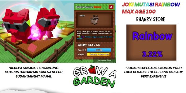 JOKI MUTATION PET RAINBOW MAX AGE 100