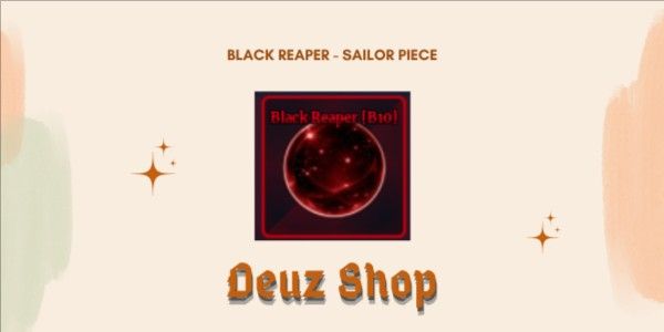 Black Reaper Set - Sailor Piece