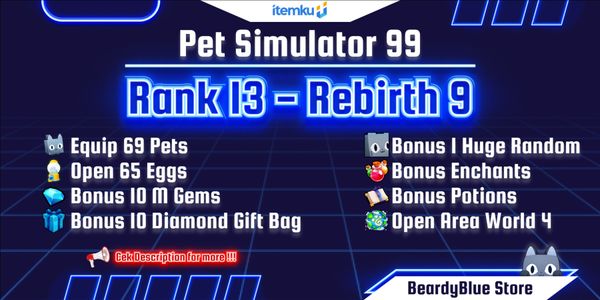 Account Pet Simulator 99 | Instant Delivery #13