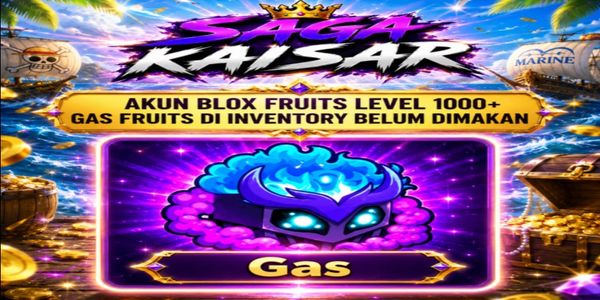 Account Blox Fruits Gas Fruits In Inventory (Check Product Details in Description)