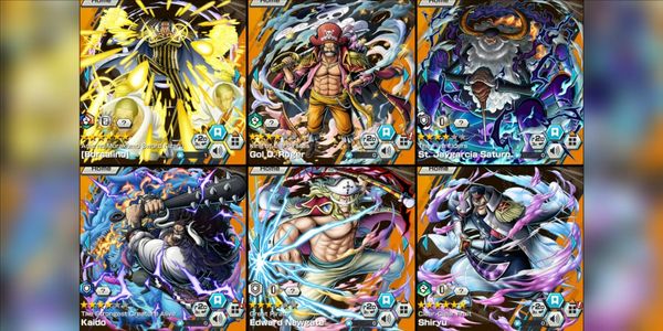 ไอดี 5 Extreme Kizaru EX Max Roger EX Saturn EX Kaido EX Whitebeard EX Shiryu Max [Android/iOS]