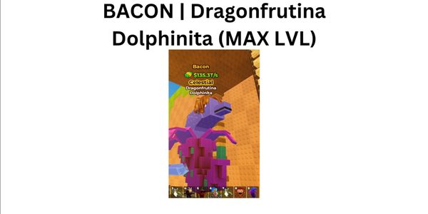 BACON Dragonfrutina Dolphinita (LIVELLO MASSIMO) [Kick a Lucky Block]
