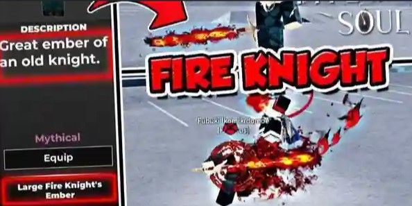Large Fire Knight Ember