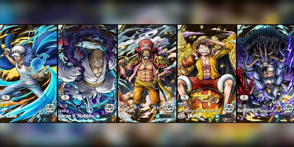 ไอดี 5 Extreme Law EX Max Nusjuro EX Roger EX Luffy EX Kaido EX V2 [Android/iOS]