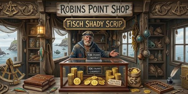 10K S$ | 10K Shady Scrip - Fisch