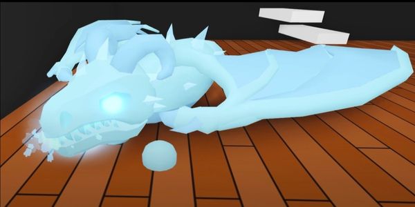 FR Frost Dragon Full Grown - Adopt Me Pet