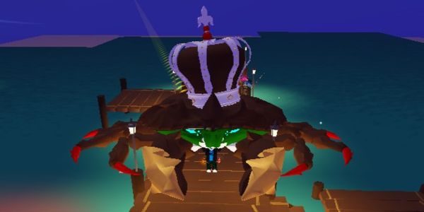Crabe royal festif