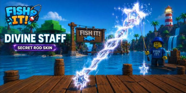 DIVINE STAFF - SKIN ROD FISH IT