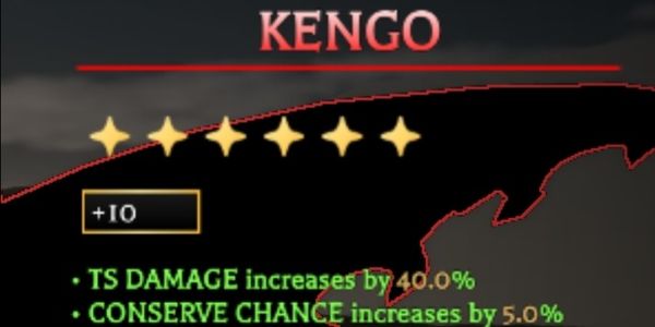 Kengo - Mythic perk 10+