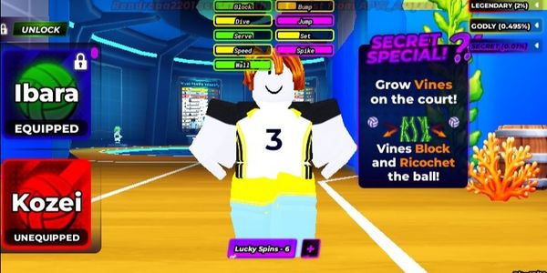 Volleyball Legends Account Level 15 [ Ibara ] #28MAY26RV16