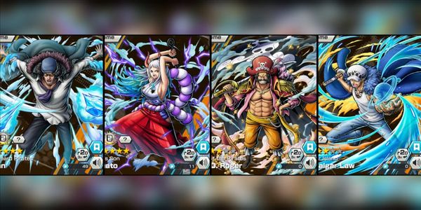 ไอดี 4 Extreme Kuzan EX Max Yamato EX Max Roger EX Law EX [Android/iOS]