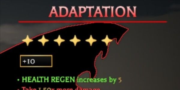 Adaptation - Mythic perk 10+