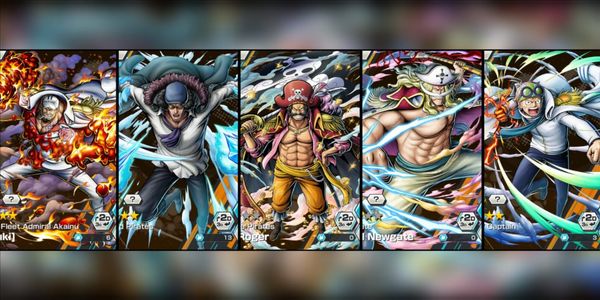 ไอดี 4 Extreme Akainu EX Max Kuzan EX Max Roger EX Whitebeard EX Koby Max [Android/iOS]
