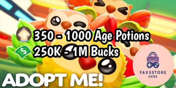 Akun Adopt Me | Bonus Age Potions | Banyak Bucks | Sesuai Gambar