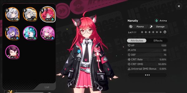 NTE | Starter Nanally, Hathor & Fadia A1 [Sea]