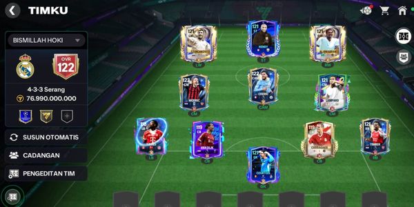 SQUADRA SULTAN OVR 122! Recensione Formazione 4-3-3 Offensiva Prezzo 76 MILIARDI DI MONETE!