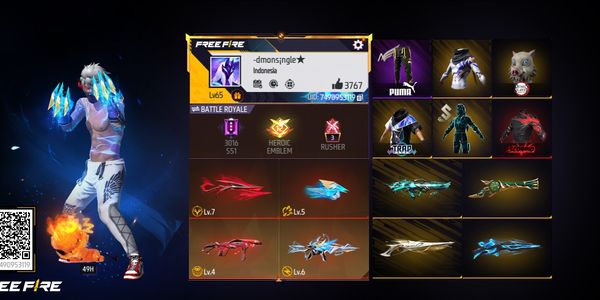 Affordable Sultan FF Account Maxed and Sg #1