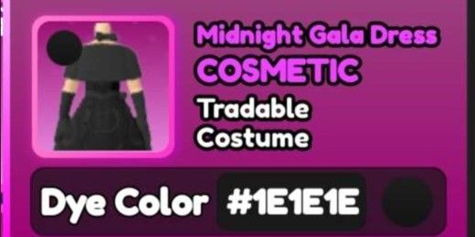 Midnight Gala Dress 1E