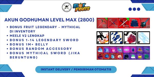 AKUN LEVEL MAX - Blox Fruits