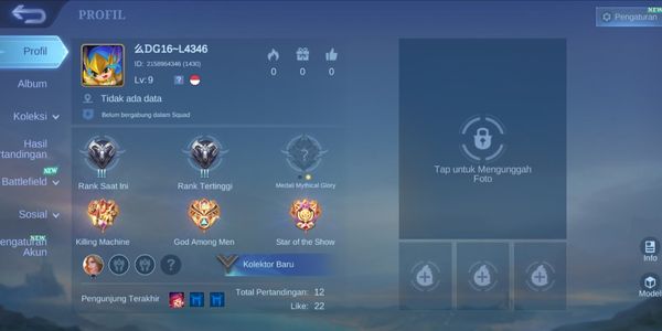 SMURF ACCOUNT SERVER 1K BP 40K+ 1 FAVORITE HERO