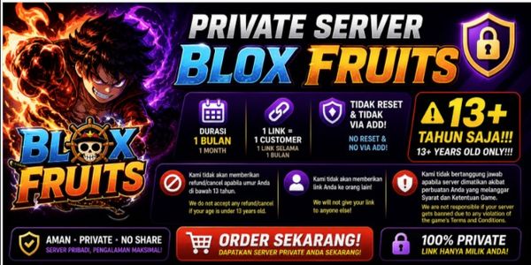Blox Fruits • Private Server Blox Fruits 1 Month (PRIVATE)