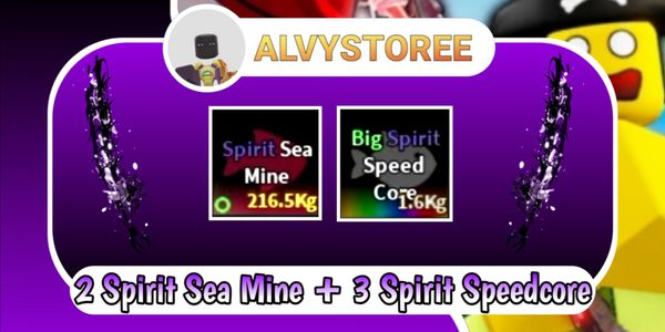 Beli Fish SPIRITBINDER ROD SET MATERIAL | 2 SPIRIT SEA MINE + 3 SPIRIT ...