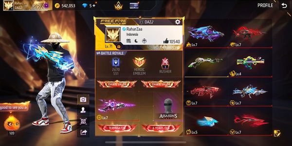 Cheapest FF Account | Ready to Push Rank | Luxurious Bundle | Guaranteed 100% Safe