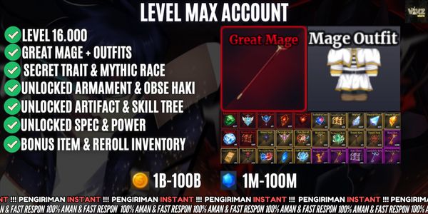 Sailor Piece Max Level Account #2