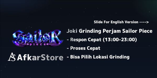 Joki Grinding Per 1 Hour Sailor Piece