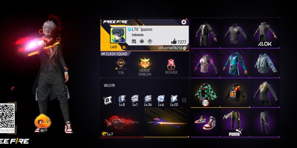 free fire account