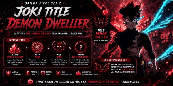 JOKI TITLE DEMON DWELLER