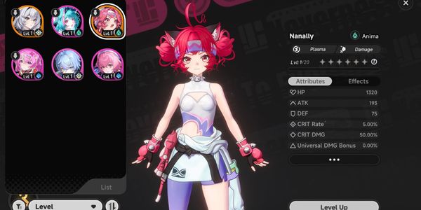 Nanally + Skin Phoenix Kick SEA Server NTE Neverness to Everness No.72
