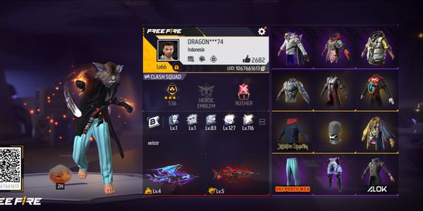 free fire account
