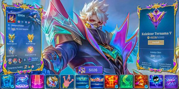 Cheap Handsome Mobile Legends Account