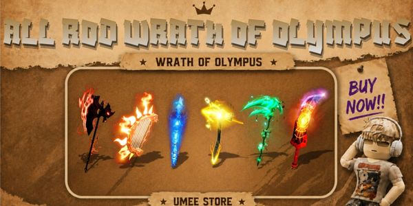 All rod Wrath Of Olympus - Fisch