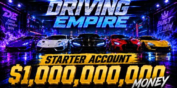 Akun Driving Empire Money 1B+