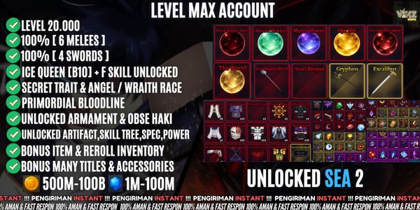 Sailor Piece Max Level Account