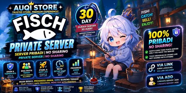 Private Server Fish 1 Month (no sharing/personal)