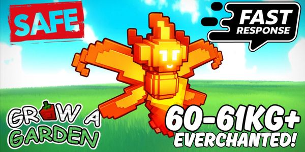 Fire Wisp 60-61KG+ Grow a Garden