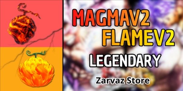Account Starter MagmaV2 and FlameV2 | Fruit Battlegrounds