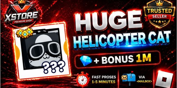 Huge Helicopter Cat'